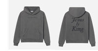 Distressed Washed Hoodie With A Dropped-shoulder, Relaxed Fit