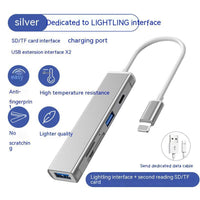 Lightning Interface Expansion Dock Mouse Keyboard OTG Adapter Typec