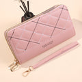 Women's Double Zipper Wallet Long Large Capacity