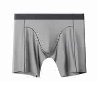 Men's Ice Silk Lengthened Sports Wear-resistant Pants Antibacterial Seamless Underwear