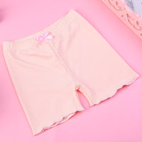 Thread Cotton Girls' Safety Pants Lace Anti-slipping