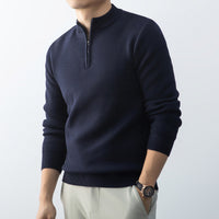Simple AutumnWinter Mens Sweater Pullover Casual Knitwear