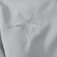 Five-pointed Star Embroidered Jacket For Men