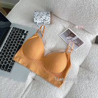 Small Sling Beauty Back Vest One-piece Fixed Cup Tube Top