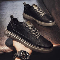 Men's Commuter Shoes Summer All Match Leather