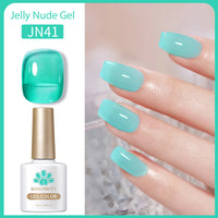 Nail Polish Transparent Color UV Polish Jelly Phototherapy Plastic