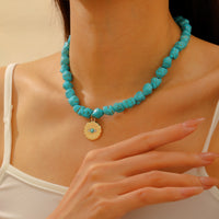 Fashionable Minimalist Retro Style Alloy Necklace For Women
