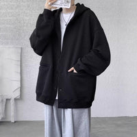 Waffle-Weave Corduroy Cardigan Sweater Mens AutumnWinter