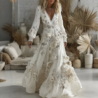 New Autumn American-Style Fashionable Casual Halloween Dress With Digital Print