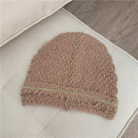 Knitted Wool Hat With Ear Protector