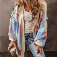 Women's Long European And American Lazy Casual Style Contrast Color