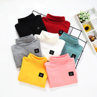 Children's Clothing New Baby Long-sleeved T-shirt Small And Medium Children's Tops