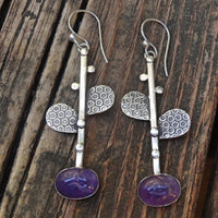 Retro Geometric Round Zircon Trendy Jewelry Earrings For Women