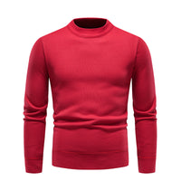 Fleece-lined Thick Men's Bottoming Sweater