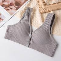 Nursing Bra For Pregnant Women Made Of Pure Cotton With A Push-up Design To Prevent Sagging