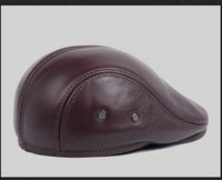 Middle-aged And Elderly Casual Leather Hats