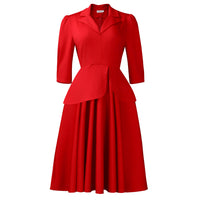Women's Fashion Solid-Color Maxi Dress