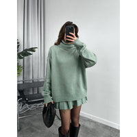 Women's All-matching Sweater Short Skirt Two-piece Suit