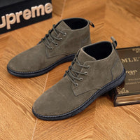 British Style Outdoor Student Casual High-top All-matching Trendy Men's Martin Boots