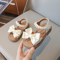 Girls' Fashion Bowknot Soft-soled Toddler Shoes