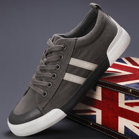 Men's Canvas Shoes Lightweight Breathable All-match Low Top