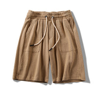 Men's Fashionable And Comfortable Straight Loose-fitting Five-piece Pants