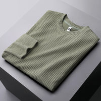 Men's Solid Color Bottoming Shirt Thickened Sweater