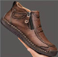 Chelsea Plus Size Men's Shoes Casual Slip-on Flat High Top