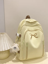 Large Capacity Girl Bow Backpack With College Style