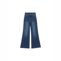 Women's Autumn New High Waist Slimming And Straight Wide Leg Mop Pants