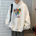Hooded Versatile Loose Retro Handsome Sweater Coat