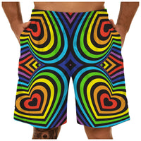 Men's Fashion Casual Print Sports Quick Dry Beach Pants