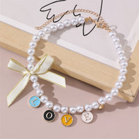 Cartoon Pattern Pendant Necklace Pet