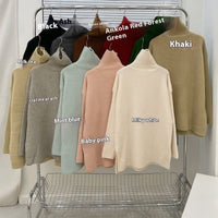 Autumn And Winter New Split Mid-length Bottoming Top