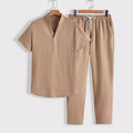 Summer New European And American Style Mens Casual Sports Suit