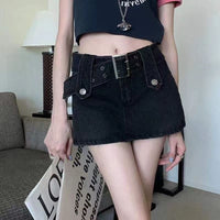 Womens SpringSummer High-Waisted Slimming A-Line Bodycon Skirt