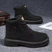 Men's High-top Warm Martin Boots Thickened