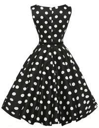 Fitted-waist Flared Maxi Dress With A Complimentary Belt