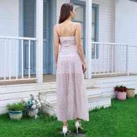 Spaghetti-strap Dress For Summer, Spicy Style With A Backless Design
