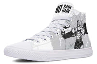 Printed Couple High-top Canvas Shoes