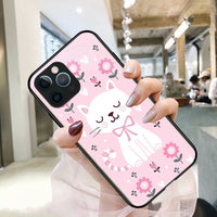 Painted Tempered Glass Phone Case