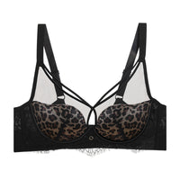 Women's Crystal Glasses Silk Thousand-hole Thin Cup Bra