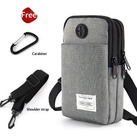 Oxford Cloth Waterproof Outdoor Sports Crossbody Phone Bag