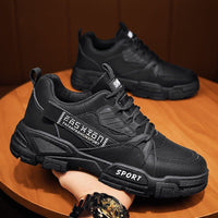 Non-slip Mens Casual Breathable Wear-resistant Work Shoes