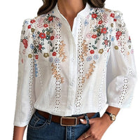 Spring New Arrival Retro-Printed Shirt