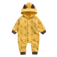 Baby Jumpsuit Autumn And Winter Thickening