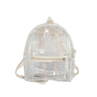 Transparent Backpack Electric Syllable Beach Plastic Backpack School Bag