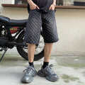 Summer Loose Straight Retro Five-point Denim Shorts