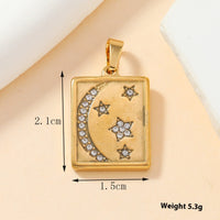 Single Pendant Stainless Steel Cast Ornament Fashion Flowers