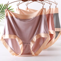 High Waist Satin Plus Size Underwear